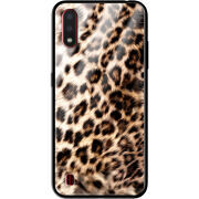 Защитный чехол BoxFace Glossy Panel Samsung A015 Galaxy A01 Leopard Fur