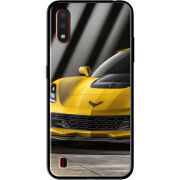 Защитный чехол BoxFace Glossy Panel Samsung A015 Galaxy A01 Corvette Z06