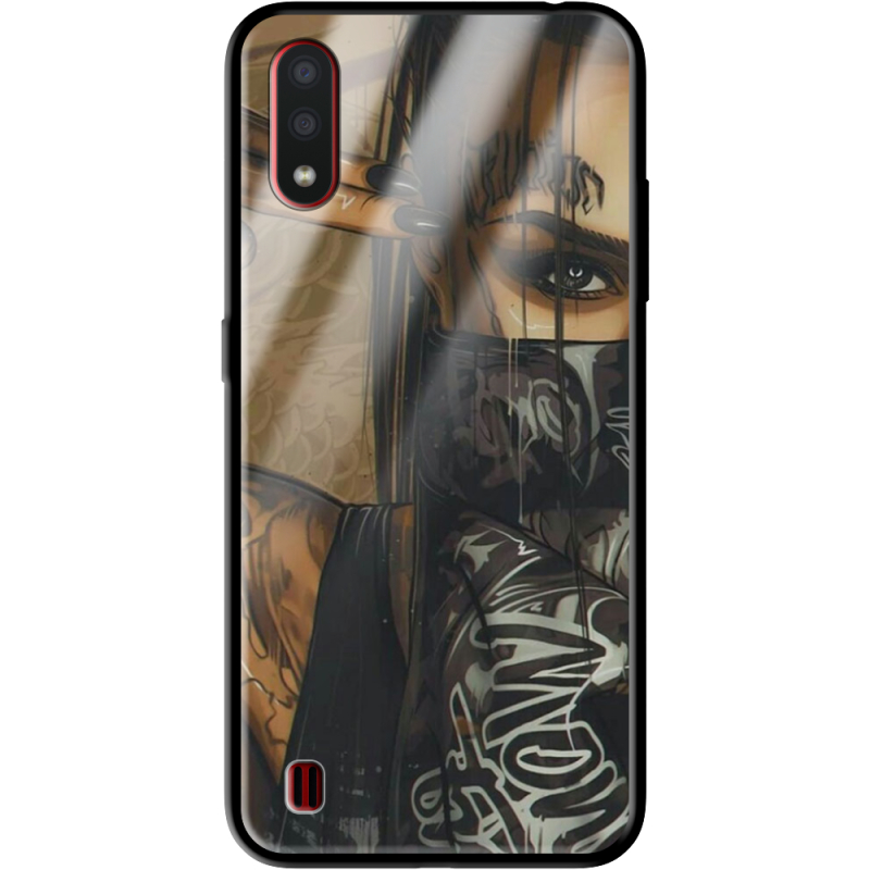 Защитный чехол BoxFace Glossy Panel Samsung A015 Galaxy A01 