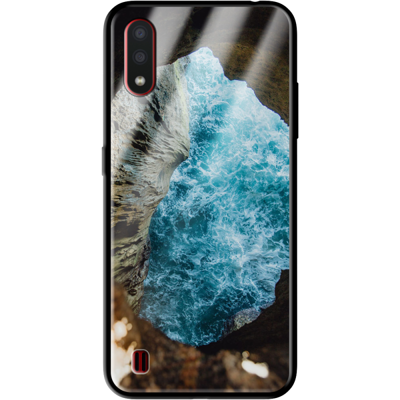 Защитный чехол BoxFace Glossy Panel Samsung A015 Galaxy A01 