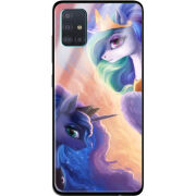 Защитный чехол BoxFace Glossy Panel Samsung Galaxy A51 My Little Pony Rarity  Princess Luna