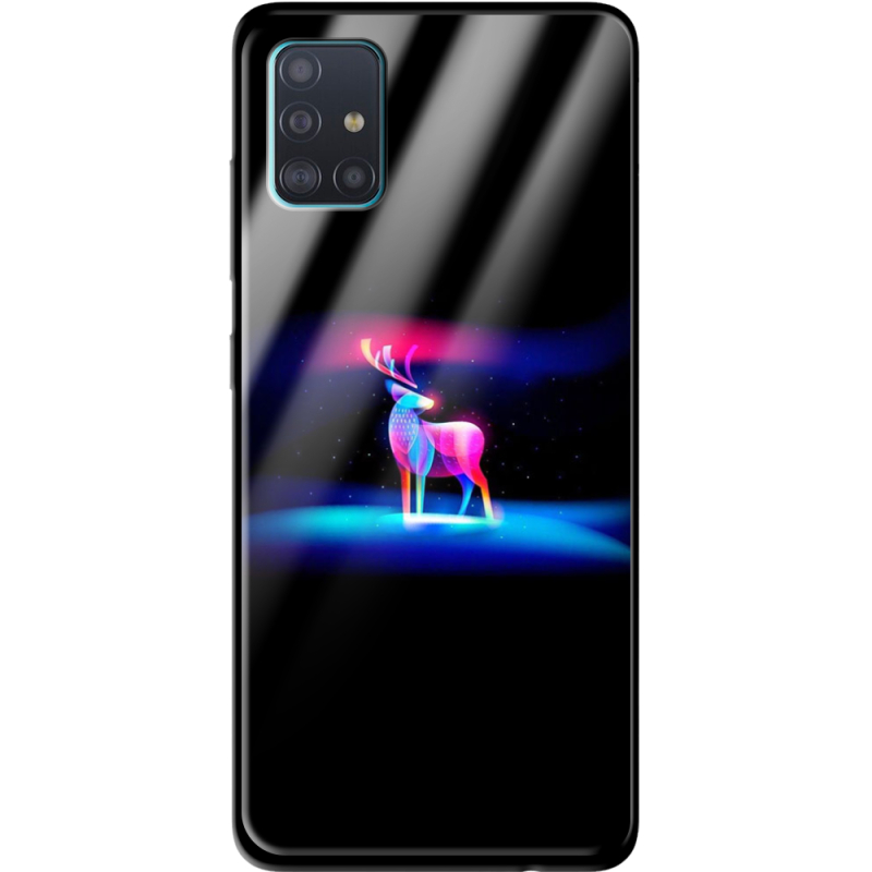 Защитный чехол BoxFace Glossy Panel Samsung Galaxy A51 Fantasy Deer