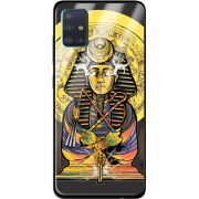 Защитный чехол BoxFace Glossy Panel Samsung Galaxy A51 Gold Pharaoh