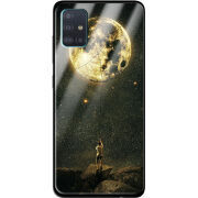 Защитный чехол BoxFace Glossy Panel Samsung Galaxy A51 Reach for the Moon