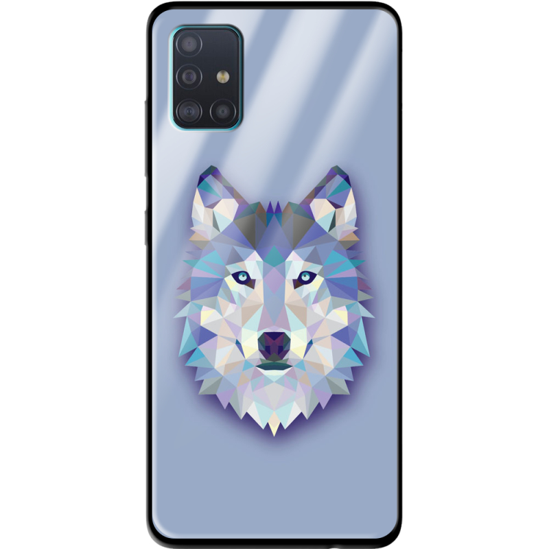 Защитный чехол BoxFace Glossy Panel Samsung Galaxy A51 Wolfie