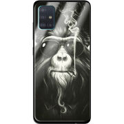Защитный чехол BoxFace Glossy Panel Samsung Galaxy A51 Smokey Monkey
