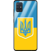 Защитный чехол BoxFace Glossy Panel Samsung Galaxy A51 Герб України