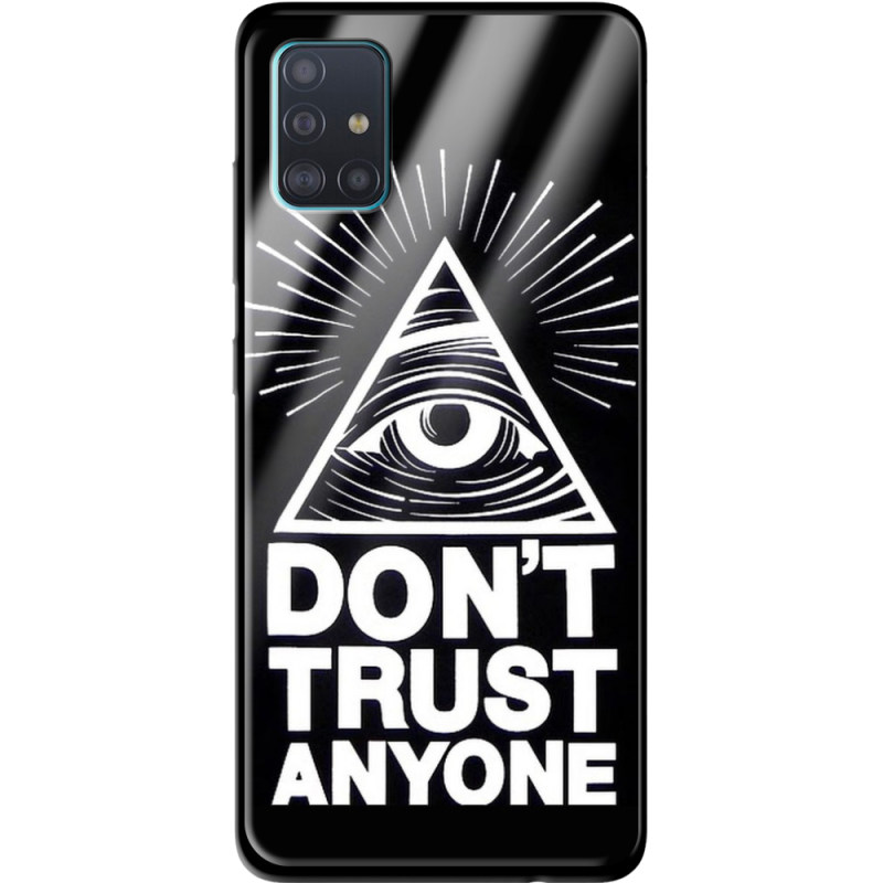 Защитный чехол BoxFace Glossy Panel Samsung Galaxy A51 Dont Trust Anyone