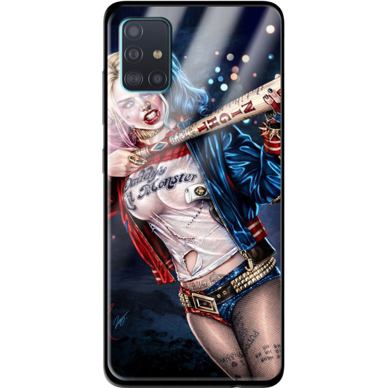 Защитный чехол BoxFace Glossy Panel Samsung Galaxy A51 Harley Quinn