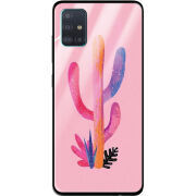 Защитный чехол BoxFace Glossy Panel Samsung Galaxy A51 Pink Desert