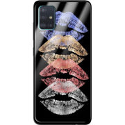 Защитный чехол BoxFace Glossy Panel Samsung Galaxy A51 Lips