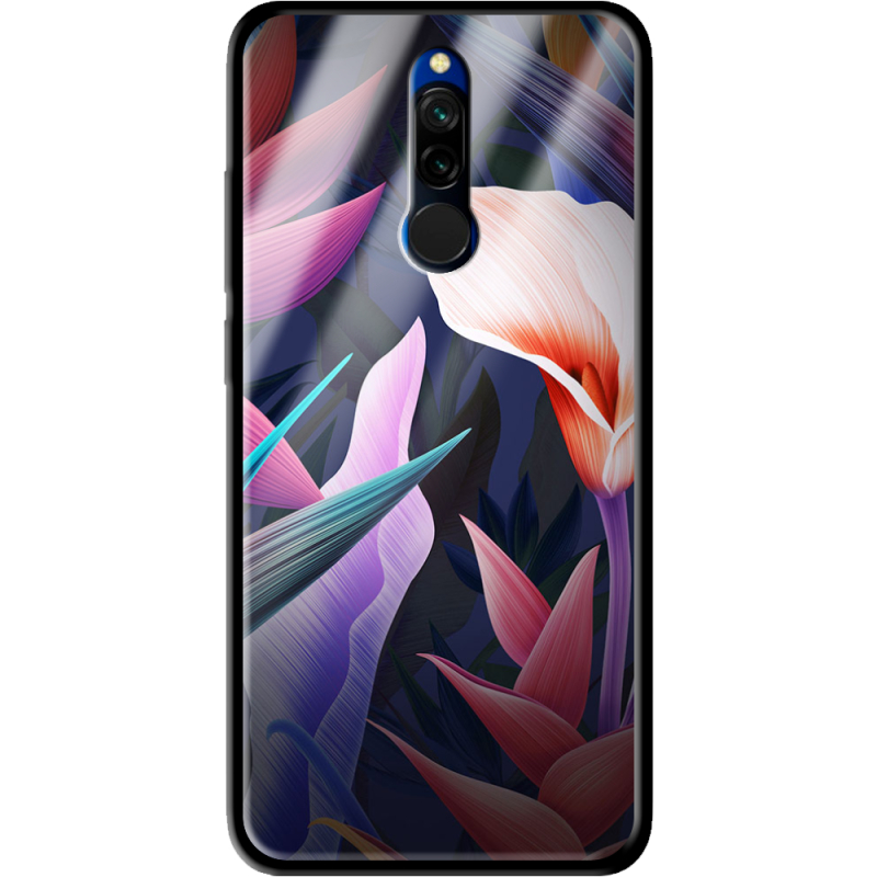 Защитный чехол BoxFace Glossy Panel Xiaomi Redmi 8 Calla Flower