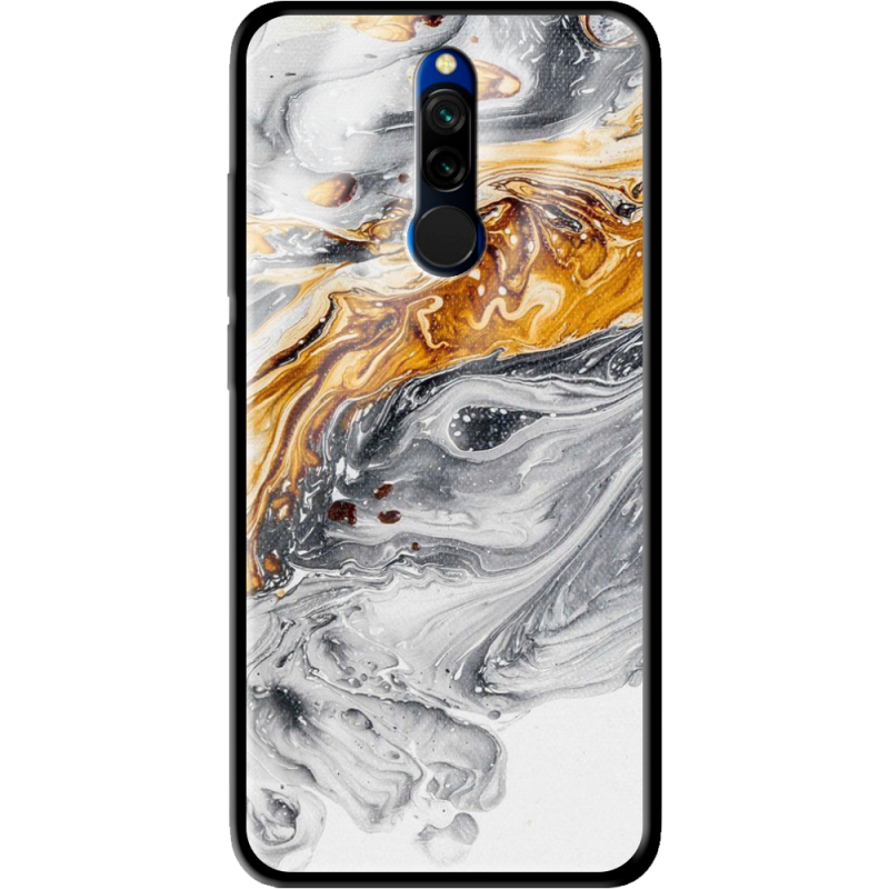 Защитный чехол BoxFace Glossy Panel Xiaomi Redmi 8 Gold With Silver