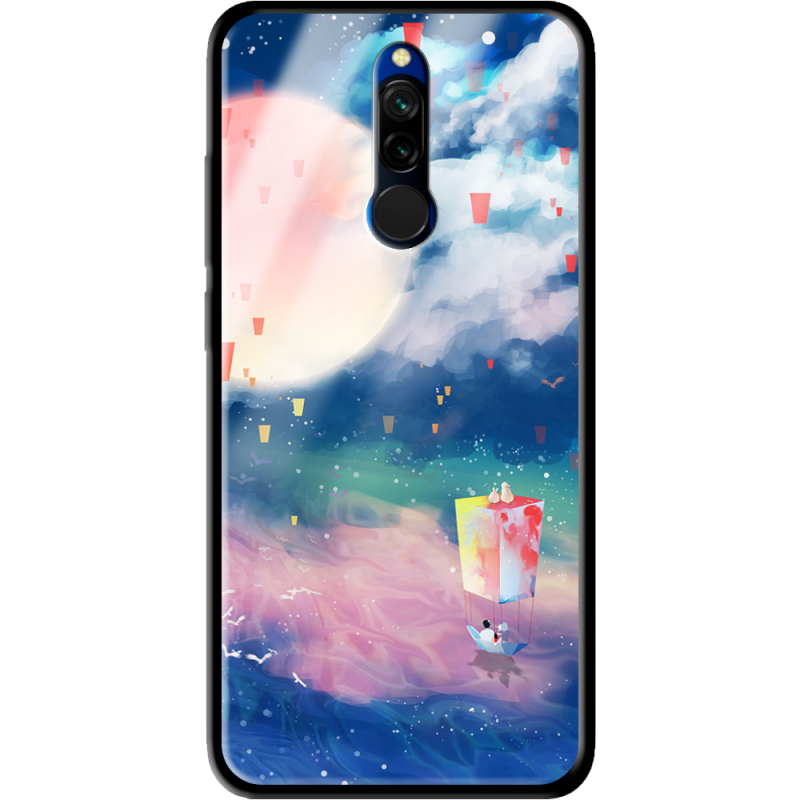 Защитный чехол BoxFace Glossy Panel Xiaomi Redmi 8 Dreamy Clouds
