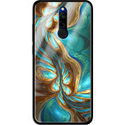 Защитный чехол BoxFace Glossy Panel Xiaomi Redmi 8 Blue Abstraction