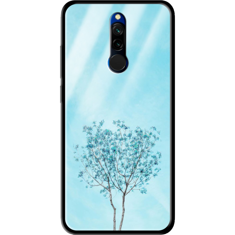 Защитный чехол BoxFace Glossy Panel Xiaomi Redmi 8 Blue Tree