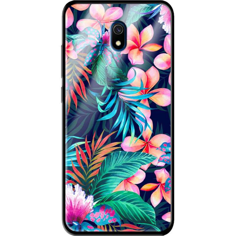 Защитный чехол BoxFace Glossy Panel Xiaomi Redmi 8A Exotic Flowers