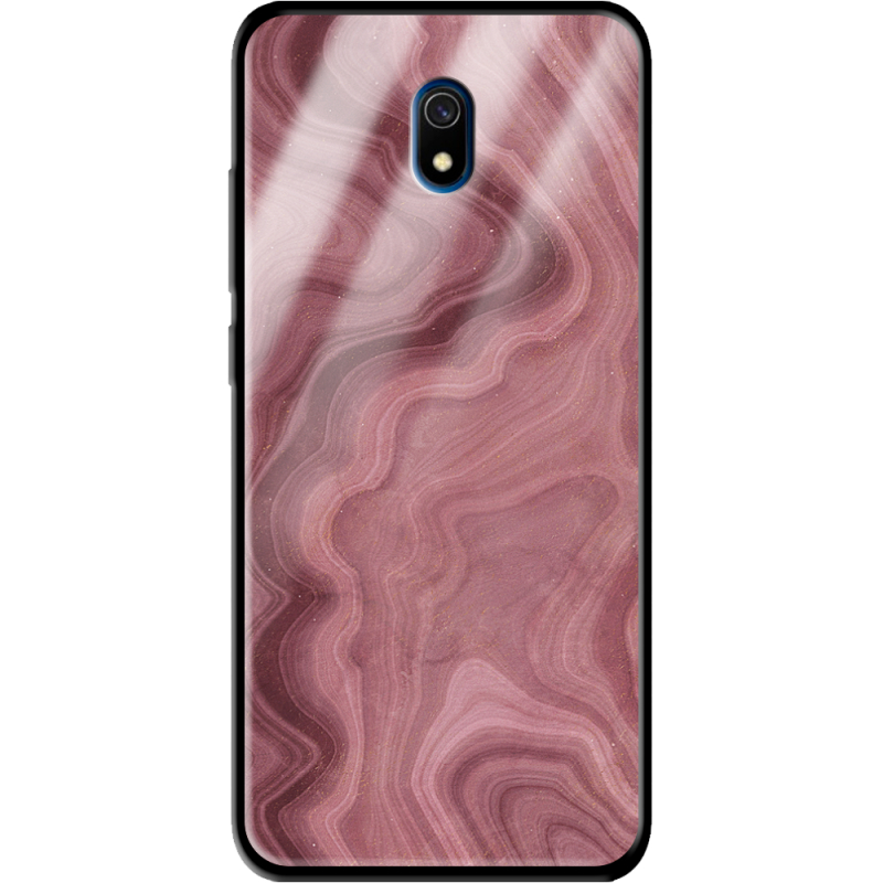 Защитный чехол BoxFace Glossy Panel Xiaomi Redmi 8A DarkRed Marble