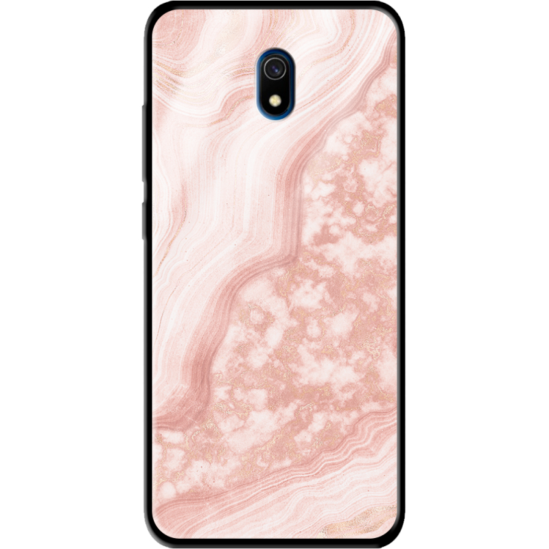 Защитный чехол BoxFace Glossy Panel Xiaomi Redmi 8A Pink Marble