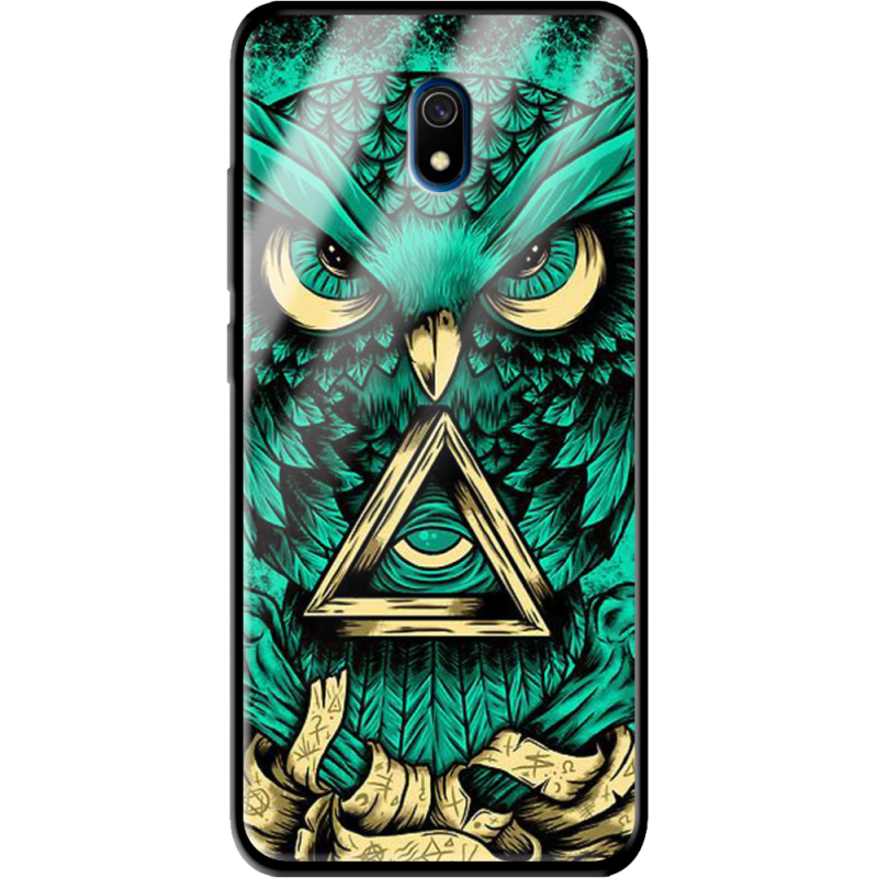 Защитный чехол BoxFace Glossy Panel Xiaomi Redmi 8A Masonic Owl