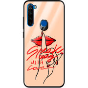 Защитный чехол BoxFace Glossy Panel Xiaomi Redmi Note 8T Speak Only Whith Love