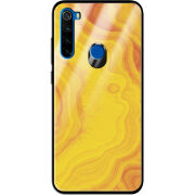 Защитный чехол BoxFace Glossy Panel Xiaomi Redmi Note 8T Yellow Marble