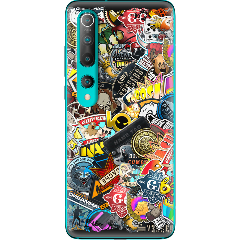 Чехол BoxFace Xiaomi Mi 10 CS:Go Stickerbombing