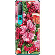 Чехол BoxFace Xiaomi Mi 10 Tropical Flowers