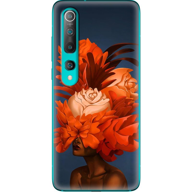 Чехол BoxFace Xiaomi Mi 10 Exquisite Orange Flowers