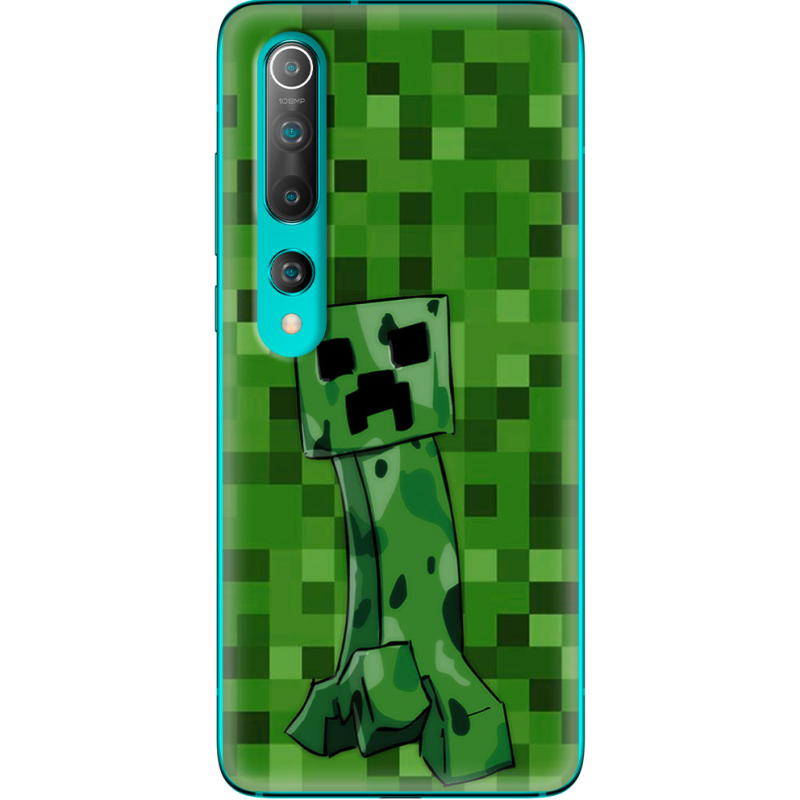 Чехол BoxFace Xiaomi Mi 10 Minecraft Creeper