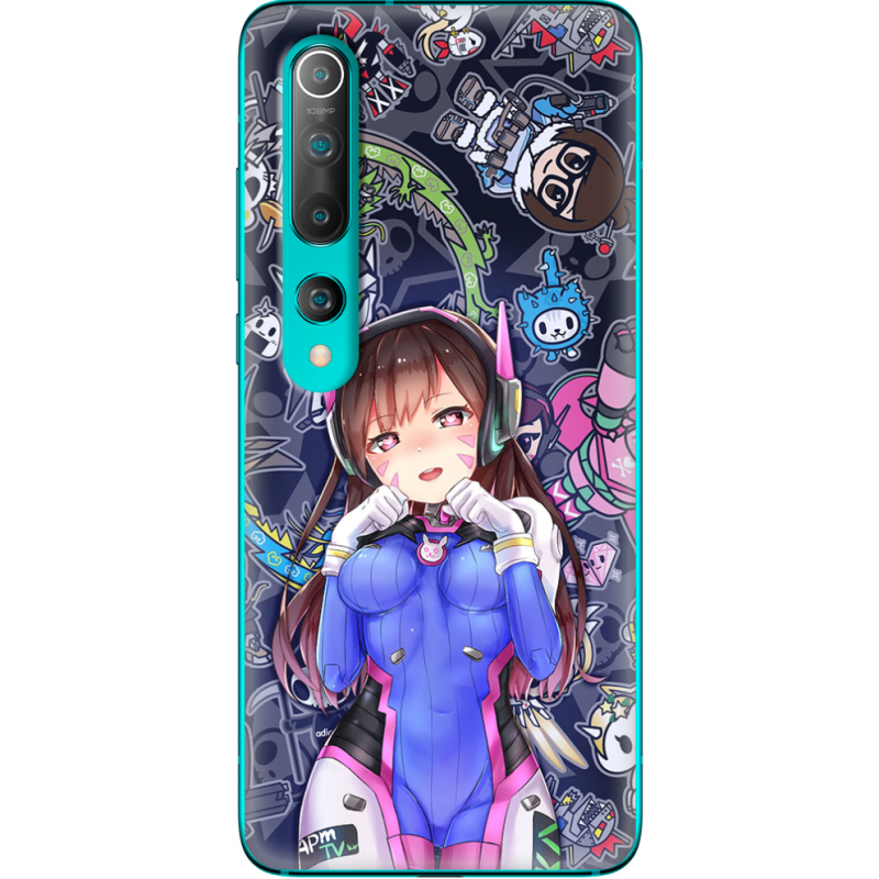 Чехол BoxFace Xiaomi Mi 10 Overwatch D.VA