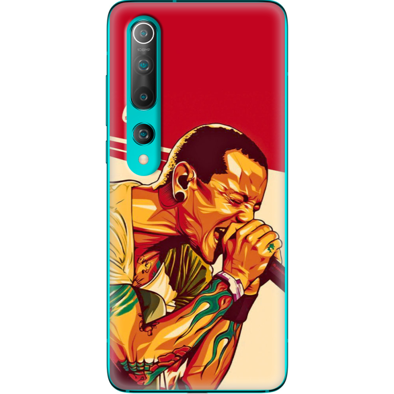 Чехол BoxFace Xiaomi Mi 10 Chester Bennington