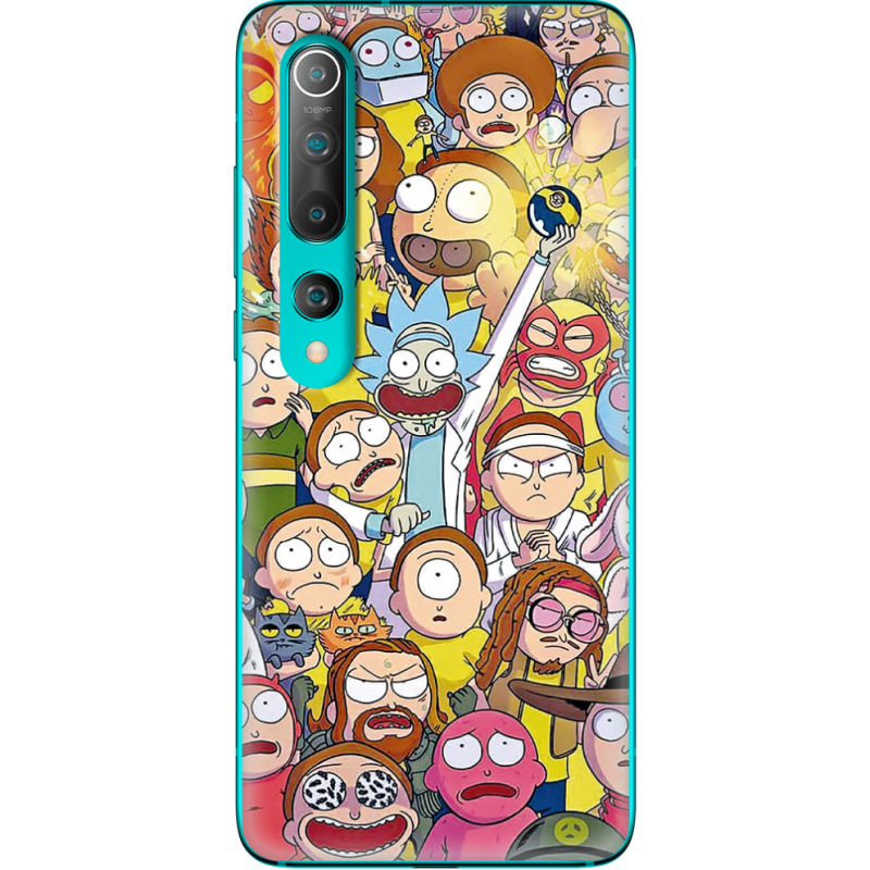 Чехол BoxFace Xiaomi Mi 10 Rick and Morty