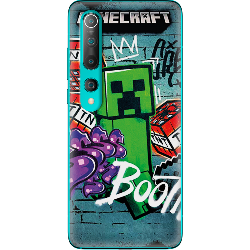 Чехол BoxFace Xiaomi Mi 10 Minecraft Graffiti