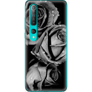 Чехол BoxFace Xiaomi Mi 10 Black and White Roses