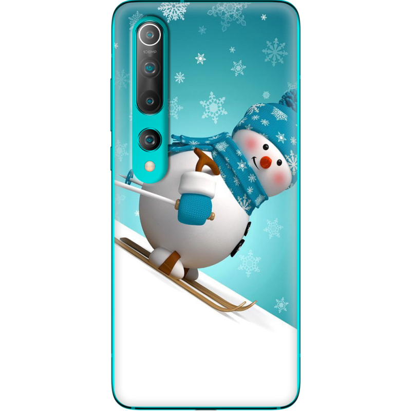 Чехол BoxFace Xiaomi Mi 10 Skier Snowman