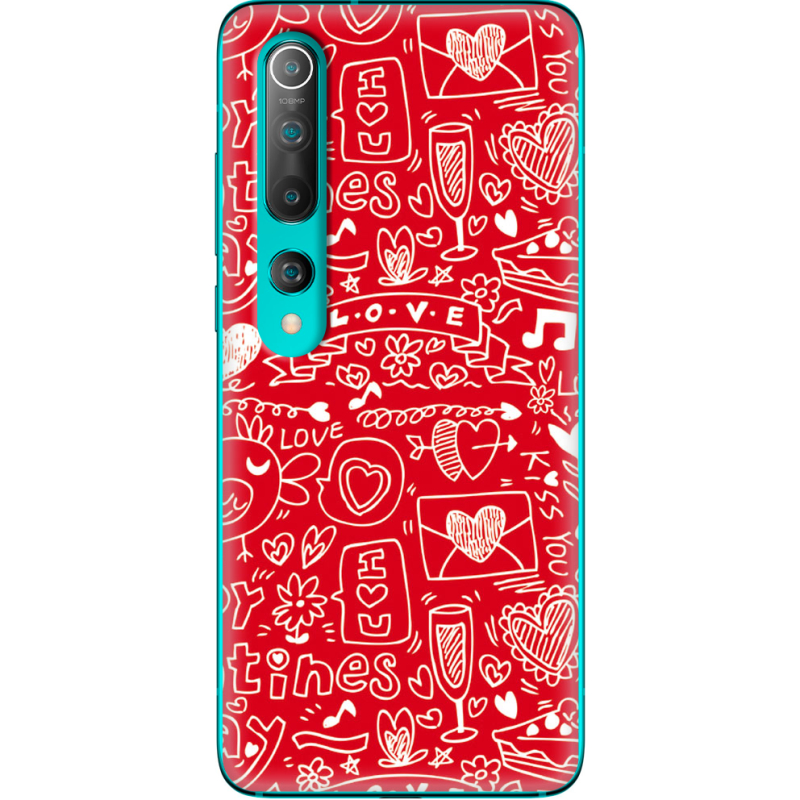 Чехол BoxFace Xiaomi Mi 10 Happy Valentines