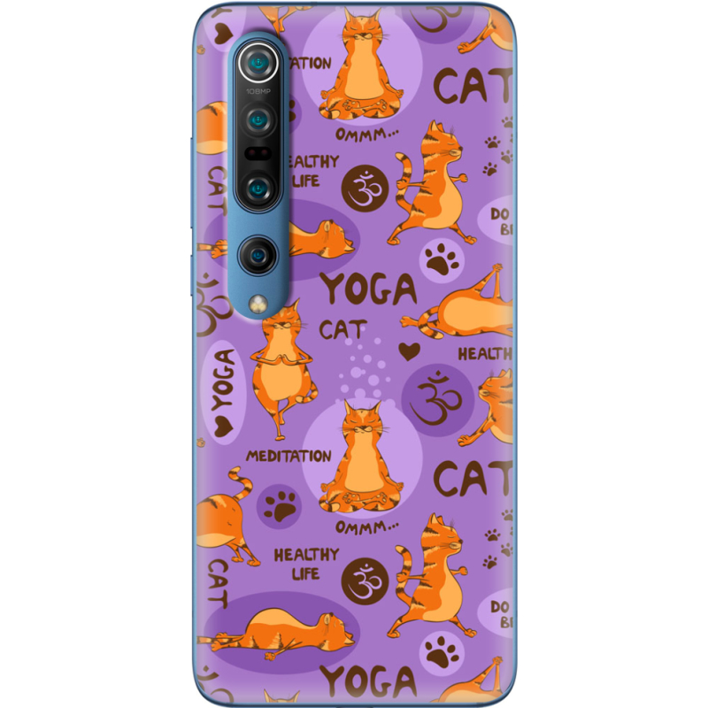 Чехол BoxFace Xiaomi Mi 10 Pro Yoga Cat