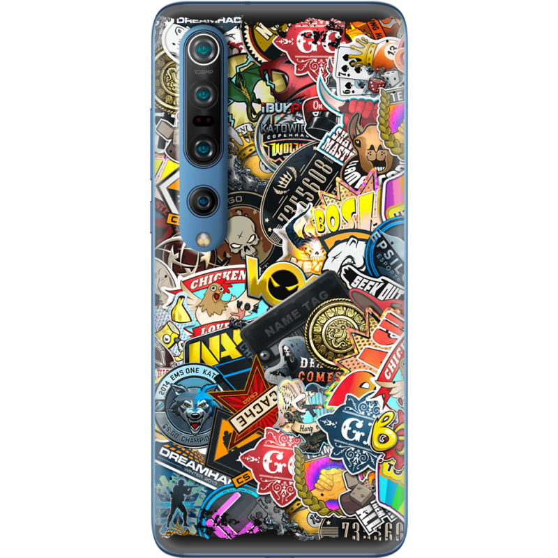 Чехол BoxFace Xiaomi Mi 10 Pro CS:Go Stickerbombing