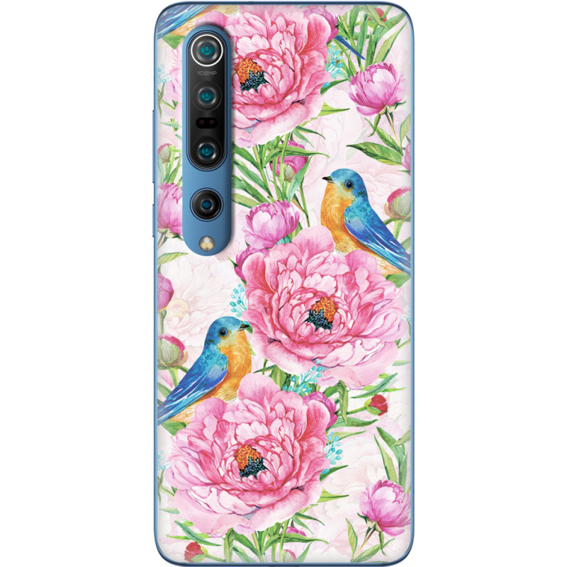 Чехол BoxFace Xiaomi Mi 10 Pro Birds and Flowers