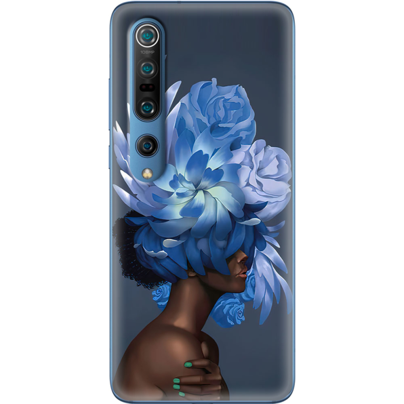 Чехол BoxFace Xiaomi Mi 10 Pro Exquisite Blue Flowers