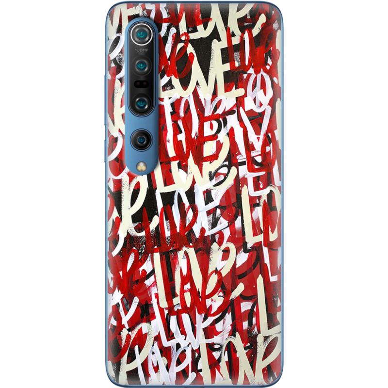 Чехол BoxFace Xiaomi Mi 10 Pro Love Graffiti