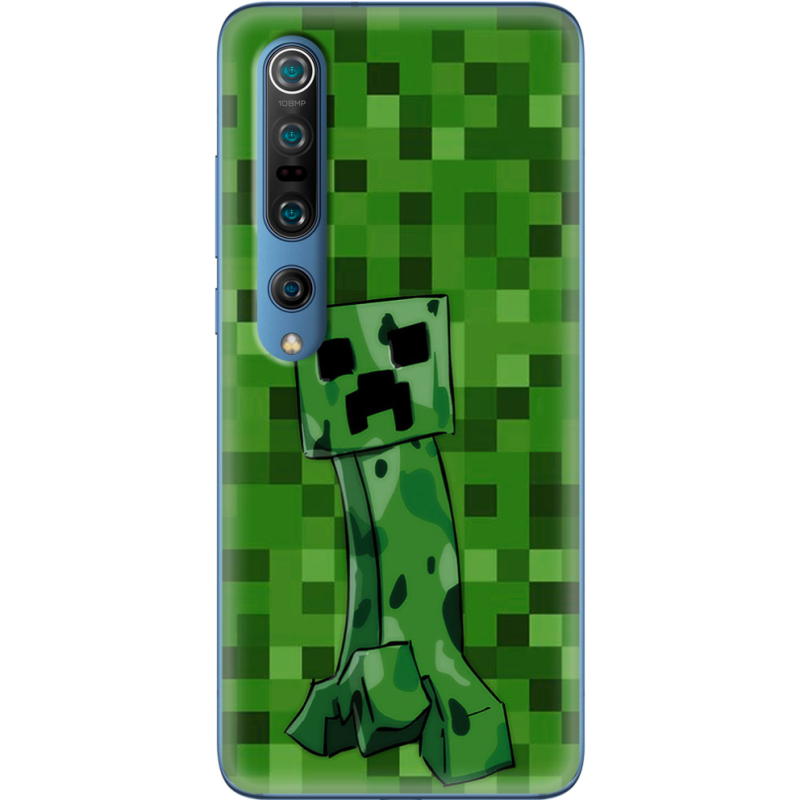 Чехол BoxFace Xiaomi Mi 10 Pro Minecraft Creeper