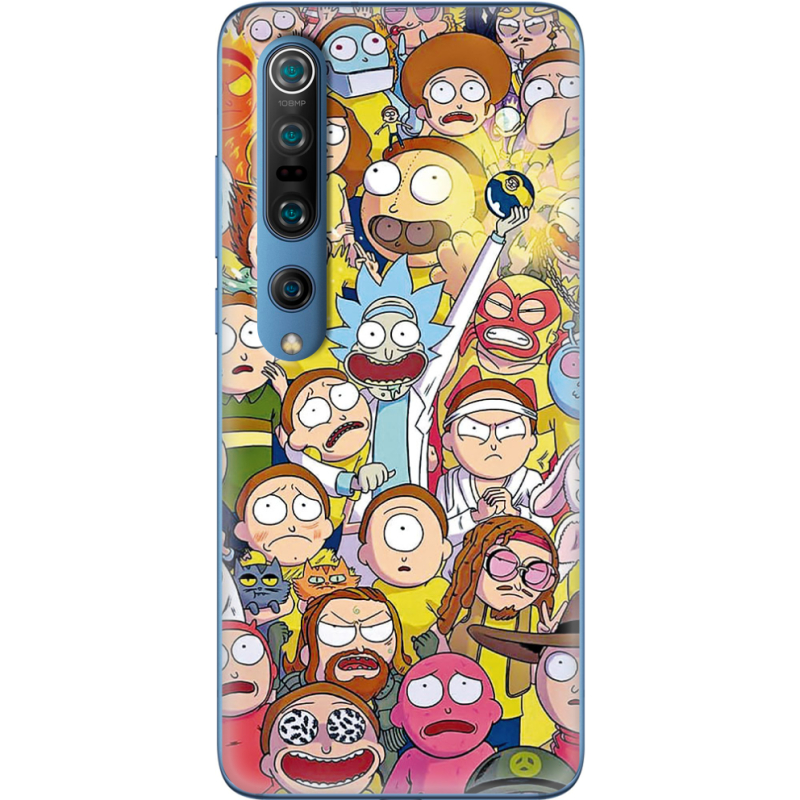 Чехол BoxFace Xiaomi Mi 10 Pro Rick and Morty