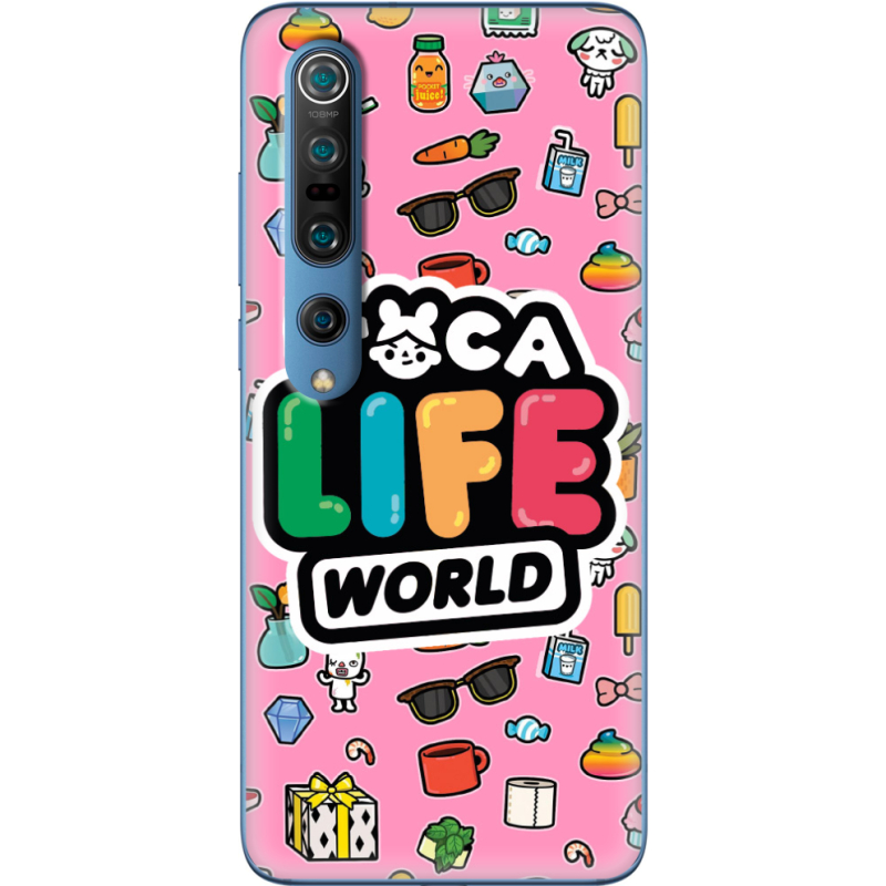 Чехол BoxFace Xiaomi Mi 10 Pro Toca Boca Life World