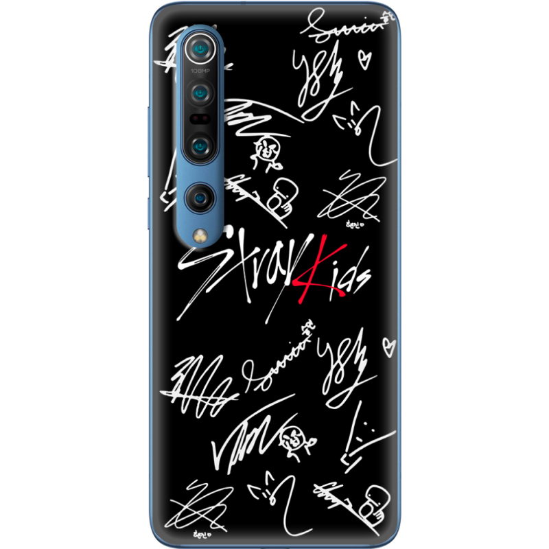 Чехол BoxFace Xiaomi Mi 10 Pro Stray Kids автограф
