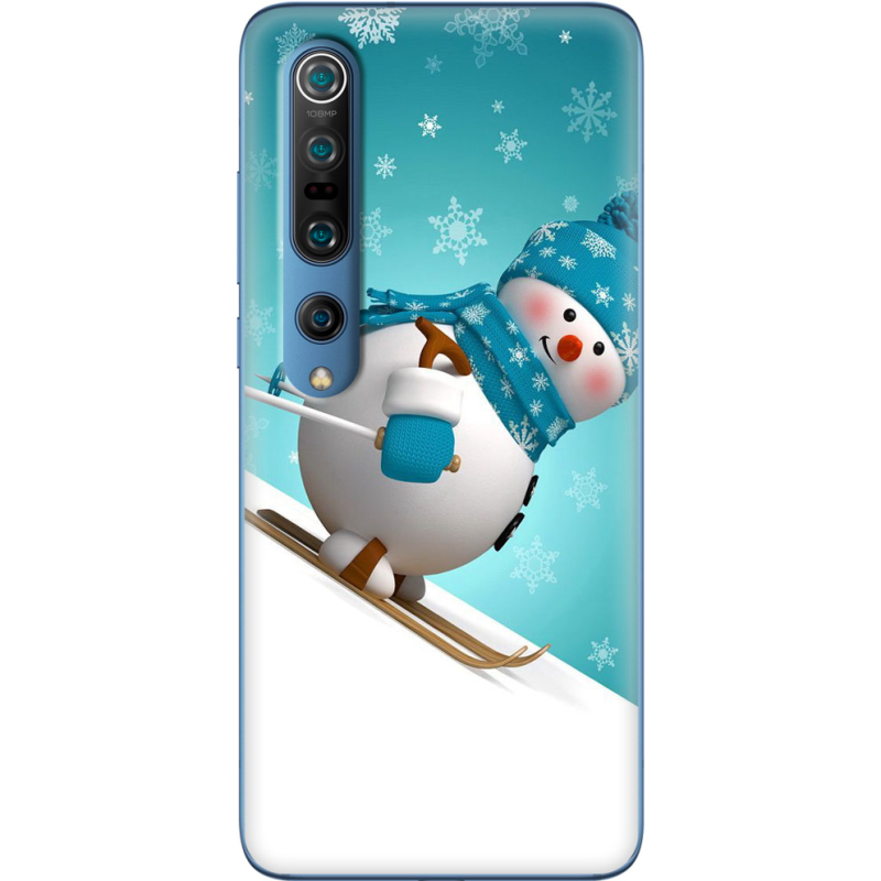 Чехол BoxFace Xiaomi Mi 10 Pro Skier Snowman