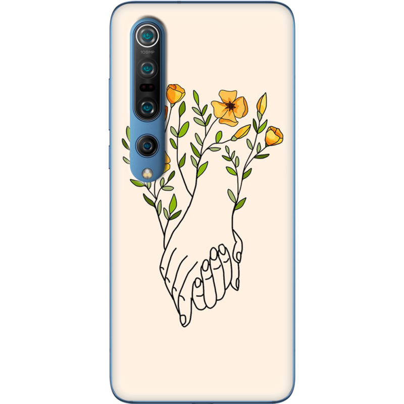 Чехол BoxFace Xiaomi Mi 10 Pro Flower Hands