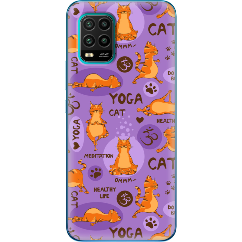 Чехол BoxFace Xiaomi Mi 10 Lite Yoga Cat