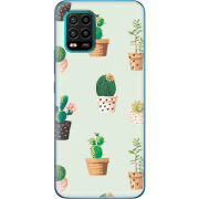 Чехол BoxFace Xiaomi Mi 10 Lite L-green Cacti